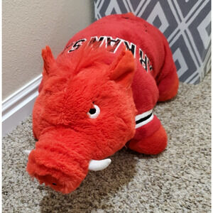 Arkansas Razorbacks Pillow Pet 18" Team Mascot Stuffed Plush